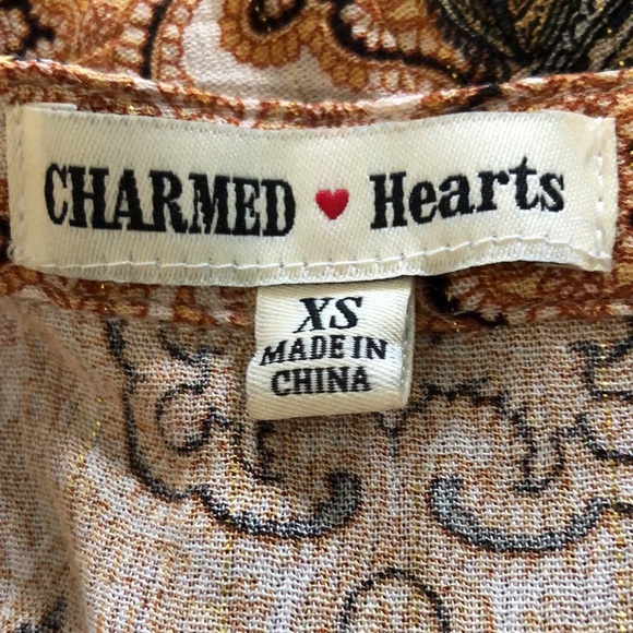Charmed Hearts Pheasant Top - Picture 7 of 7